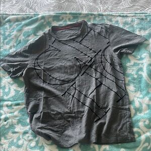 Men's Gray Graphic T-Shirt